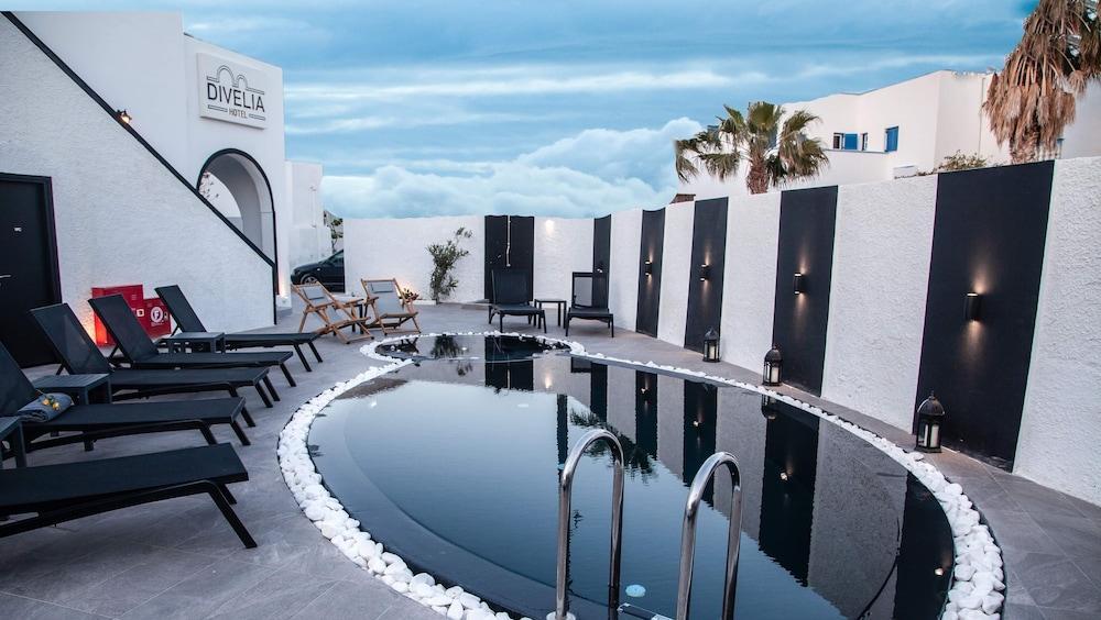 Divelia Hotel Perissa  Exterior foto